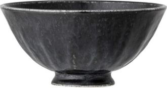 Bloomingville Cuenco de porcelana negra
