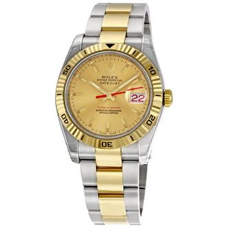 Rolex Pre-owned Rolex Datejust Turn O Graph Mens Watch 116263CSO