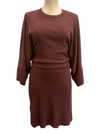 Michael Stars Womens Nora Shirt Dress In Brown