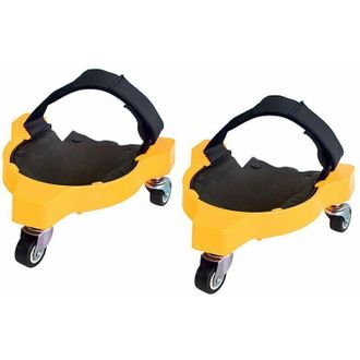 OEM Juego De 2 Rodilleras Flexibles Con Ruedas Para Jard&iacute;n Y Obra -crezuo