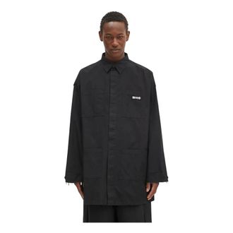 032c Intermission Cargo Overshirt - Shirts - Hombre - Negro - M
