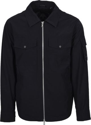 Moose Knuckles Mens CHARLESBOURG JACKET BLACK Cotton - Size X-Large
