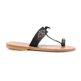 K.Jacques Mujer, Zapatos, Negro, Talla: 40 EU