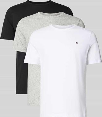 Tommy Hilfiger Tank Top aus reiner Baumwolle im 3er-Pack in Black, Gr&ouml;&szlig;e XXL