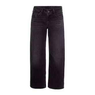 Levi's Straight Jeans, female, Black, Size: W27 L32 Low Loose Jeans