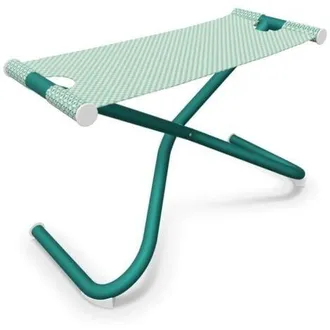 Emu Emu - Snooze Pouf/poggiapiedi Verde Raggrinzato 582/c