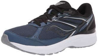 Saucony Mens Cohesion 14 Street Running Shoe, Blue/Black, 8 UK