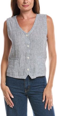 Eileen Fisher Eileen Fisher V-Neck Linen Vest