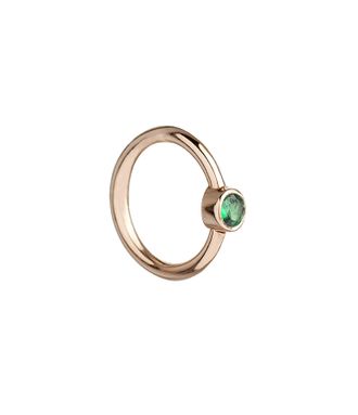 Yannis Sergakis Mini Cr&eacute;ole Medium Or Tsavorite (vendue &agrave; lunit&eacute;)