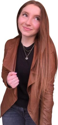 Mauritius Judith Rf Jacket In Cognac