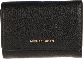 Michael Kors Accessoires, Dames, Zwart, ONE Size, Medium Trifold Wallet