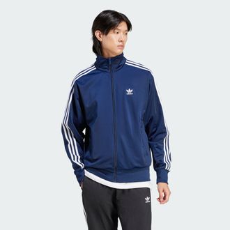 adidas Originals ADIDAS Originals Mens Adicolor Classics Firebird Track Top - Dark Navy - Size X-Large