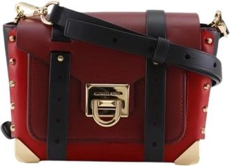 Michael Kors Pre-owned Leren Crossbody Tas - Dames - Vintage Schoudertas - Rood - ONE Size - Leer - Vintage