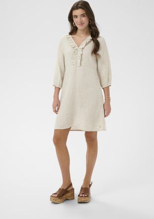 Cream Jurk CRBellis Jurk Feminine