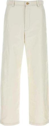 A.P.C. Katoenen Broek - Heren - Straight fit broeken - Wit - M - Katoen - Broeken