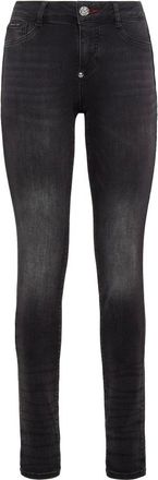 Philipp Plein Dames, Jeans, Grijs, Maat: W30 Denim