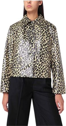 Jil Sander Korte Jassen - Dames - Blazers - Beige - S - Jassen