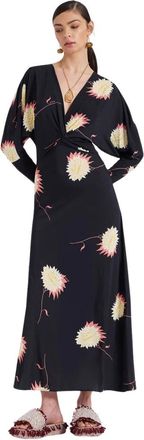 La DoubleJ XX Jurk - Dames - Maxi kleedjes - Zwart - XS - Kleedjes