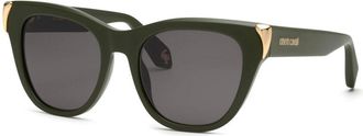 Roberto Cavalli SRC095M 0C36 Mens Sunglasses Green Size 54