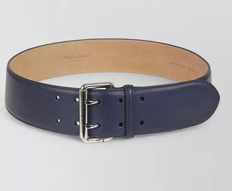 Ralph Lauren double prong wide belt adjustable length