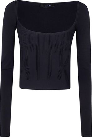 MUGLER Madonna Neck Top By Mugler