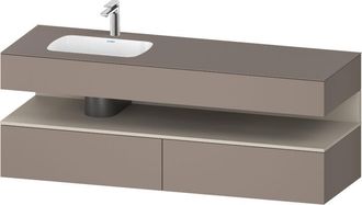 Duravit Duravit Qatego Lavabo Encastrado Con Base De Lavabo Consola