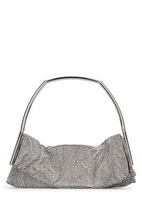 Benedetta Bruzziches Silver Crystal Embellished Bag