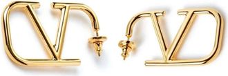 Valentino Garavani Gouden Oorbellen voor Vrouwen - Dames - Oorbellen - Geel - ONE Size - Accessoires