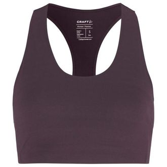 Craft Collective Padded Sports Bra Sport-BH f&uuml;r Damen | grau/lila
