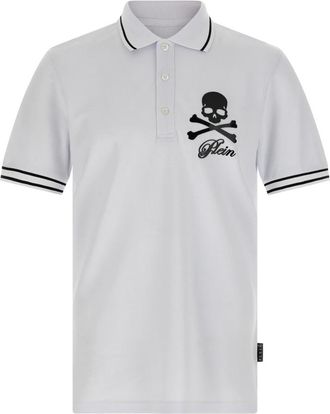 Philipp Plein Heren, Tops, Wit, Maat: 2XL Katoen