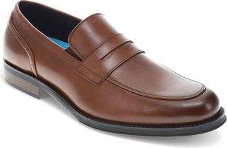 Dockers Mens Emerson Penny Synthetic Leather Dress Loafer Slip On Shoe