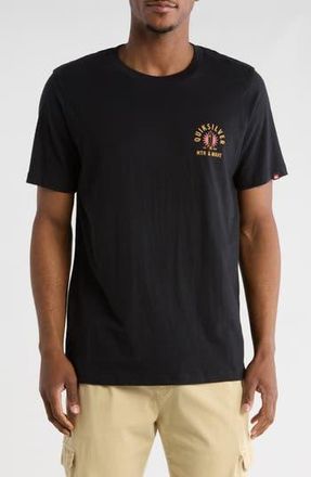 Quiksilver Towline Cotton Graphic T-Shirt in Black at Nordstrom Rack, Size Medium