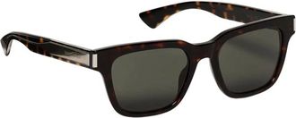 Saint Laurent Accessoires, Heren, Grijs, ONE Size, Tijdloze UV-bescherming zonnebril