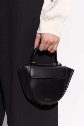 Wandler Hortensia Piccola Handheld Bag, Womens, Black