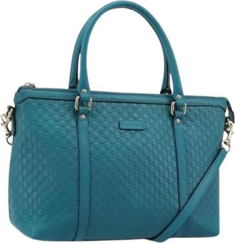 Gucci Pre-owned Vintage Hand Bag - - Pre-owned - Donna - Blu - ONE SIZE