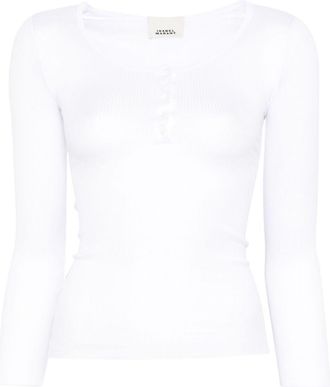 Isabel Marant Lamylic T-shirt - Wit