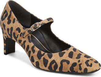 Vionic Samira Pump in Tan Leopard Suede at Nordstrom, Size 9.5