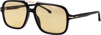 Carrera Mens Sunglasses Black Acetate