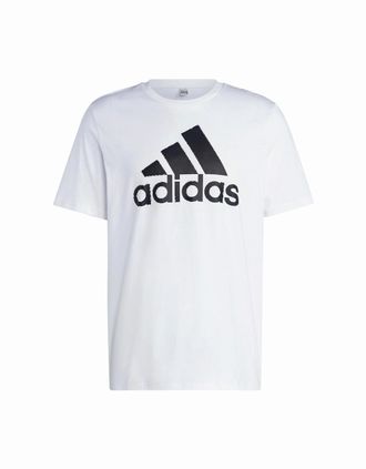 adidas Mens Adidas Ess White Mens T-Shirt - Size: 34