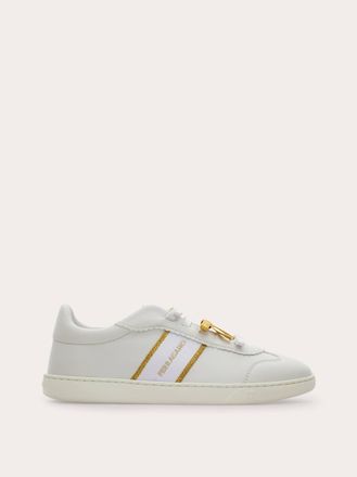 Ferragamo Donna Sneaker mini Bow Bianco Taglia 35.5