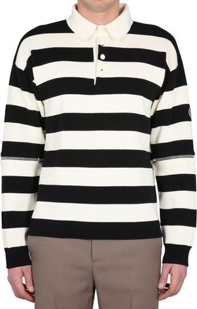 Gucci Mens White Cotton Polo Shirt