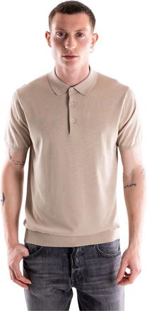 People of Shibuya Nito Polo - Heren - Polos - Beige - L - Katoen - Tops
