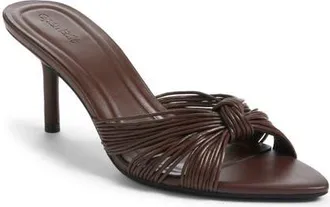 Open Edit Nina Slide Sandal in Brown Cherry at Nordstrom, Size 6.5