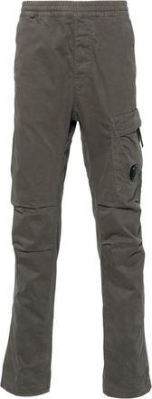 C.P. Company straight-leg cargo pants - men - Cotton/Elastane - 52 - Green