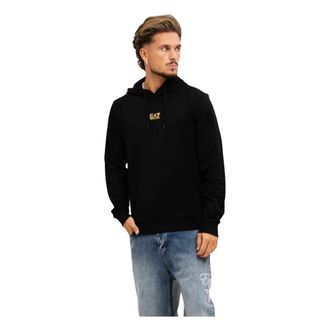 Emporio Armani Hombre, Sudaderas, Negro, Talla: M