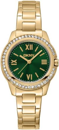 DKNY L 105 Bracelet Watch in Dark Green at Nordstrom