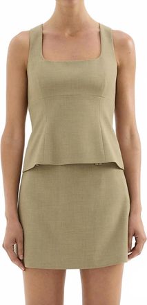 Nude Lucy Thea Top In Moss