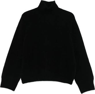 Allude Maglione a collo alto - Nero