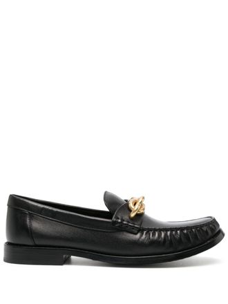 Coach Loafers met schakeldetail - Zwart