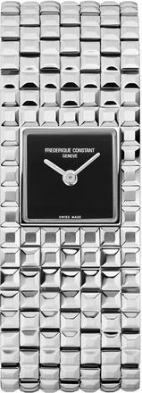Frederique Constant Classics Manchette Onyx Bracelet Watch, 20mm x 25.7mm in Silver-Tone at Nordstrom